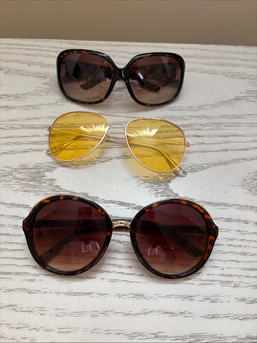 Lot of 3 Pairs of Sunglasses